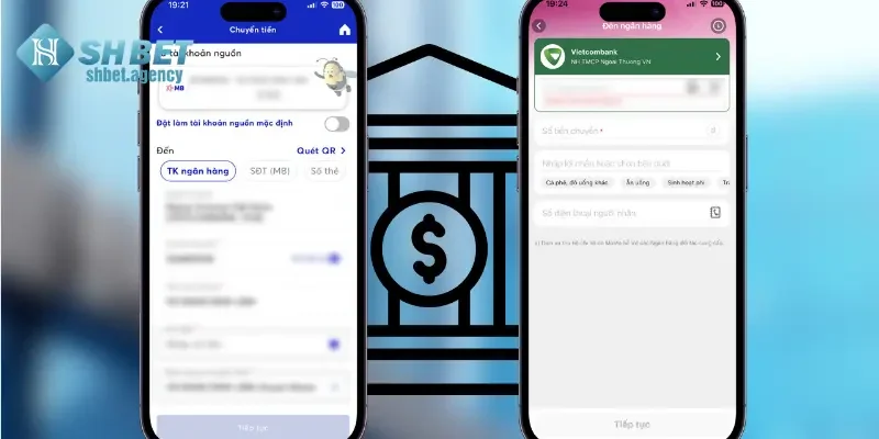 Hãy cân nhắc kỹ về kênh nạp tiền mong muốn để tạo giao dịch